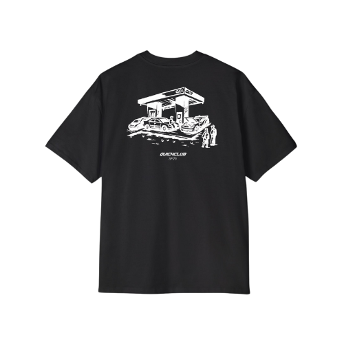 Black Gas Station T-Shirt